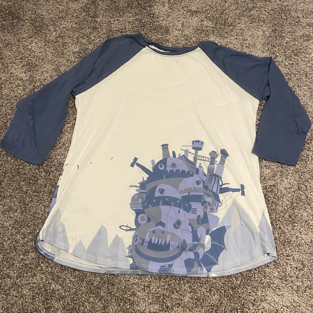 Her Universe studio ghibli tshirt 2x howls